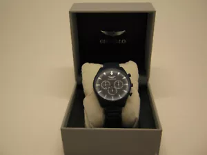 Gianello Watch GNL7792BL Italian Design Japan Movt Navy Blue - Picture 1 of 11