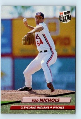 1992 Ultra Rod Nichols Cleveland Indians #352 - Image 1 of 2