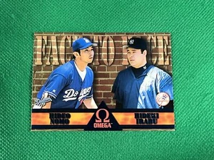 1998 Pacific Omega Face To Face #9 Hideo Nomo Hideki Irabu Dodgers Yankees - Picture 1 of 1