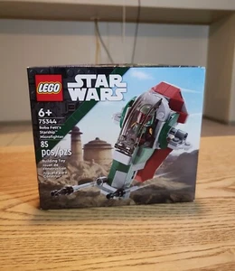 Lego Star Wars 75344 Boba Fett's Starship Microfighter 593 Piezas Sellado - NUEVO - Imagen 1 de 2