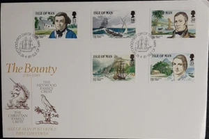 (ISM-207) ISLE OF MAN FDC 1989 The Bounty 1789-1989 - Picture 1 of 3