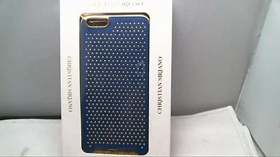 Christian Siriano FUNDA RÍGIDA APPLE iPhone 6S 4.7 AZUL/DORADO con tachuelas Foto 1 de 4