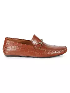 NIB Mezlan Men's Bahai Loafer in Tan Size 10 - Picture 1 of 2