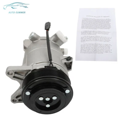 For Nissan Maxima 3.5L 2009 2010-2013 For Murano 2009-2013 2014 A/C Compressor - Image 1 of 4