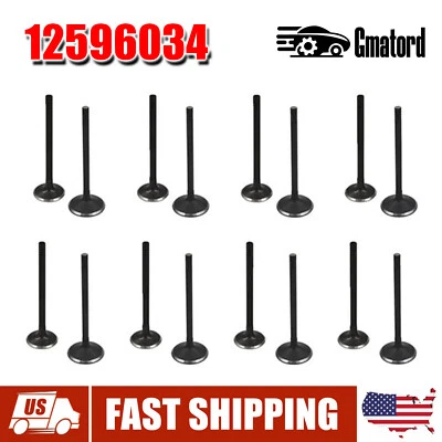 16pcs Intake & Exhaust Valve For Chevrolet Equinox Buick GMC 2.4L Engine 2011-17 — 第 1/4 张图片