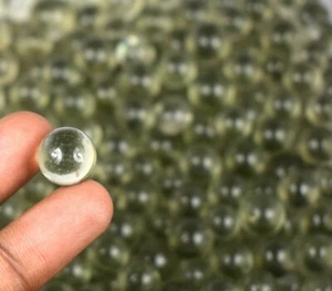 500 Ct Brazilian Brown Topaz Round Gemstone Ball Lot Collection Purpose - Picture 1 of 9