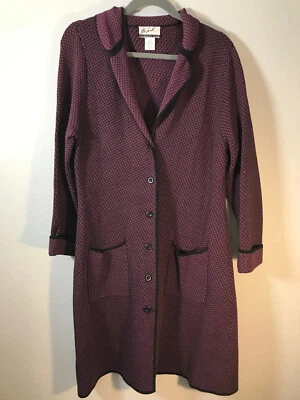 Abrigo deportivo suéter negro THE LOOK Randolph Duke M Foto 1 de 4