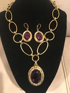 QVC Joan Rivers 14K Yellow Gold Over Easy Elegance 18.50" Necklace with Pendant - Picture 1 of 10