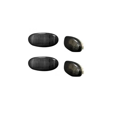 RECON Smoked Rear Fender Flare Side Marker Lights for F250 F350 Diesel Pack of 4 Foto 1 de 4