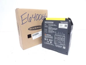 250046 New In Box; Banner SC26-2E Machine Safety Controller 85067; 24VDC - Picture 1 of 8