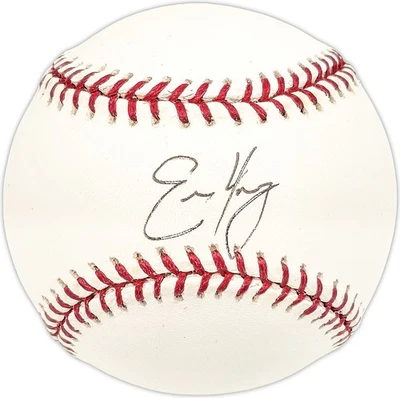 Eric Young Firmado MLB Béisbol Chicago Cubs, Colorado Rockies Foto 1 de 4