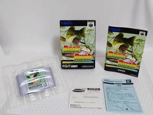 Bass Rush ECOGEAR PowerWorm Championship N64 Visco Tested Working OOP Rare - Picture 1 of 10