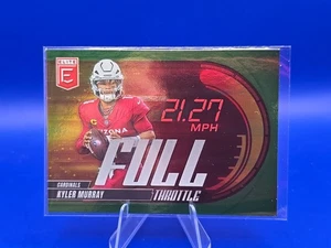 2025 Panini Donruss Elite Green Full Throttle Kyler Murray #16 Cardinals - Picture 1 of 2