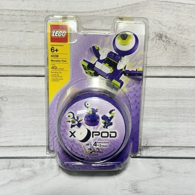 Lego 4338 Monster Pod Purple 49pc Retired New Sealed NIB - Image 1 of 4