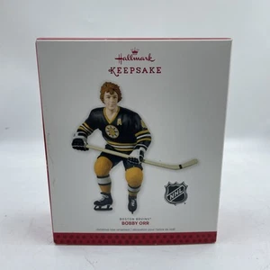 Hallmark Keepsake Bobby Orr Boston Bruins NHL 2013 decorazione natalizia in scatola - Foto 1 di 3