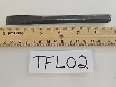 Винтажное холодное долото Craftsman 42973 шириной 1/2 дюйма длиной 5-3/4 дюйма сделано в США - Изображение 1 из 4