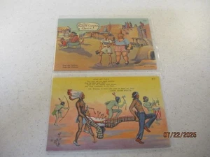 Comic Postkarten / Indianerreservat J.R. Willis - Curteich - Bild 1 von 2