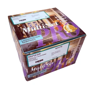 Lightolier Controls MultiSet ProMaster Control Five Scene Keypad MSP5ES -WH - NE - Picture 1 of 3