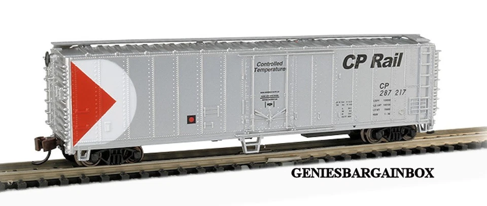 N Scale 50' CANADIAN PACIFIC Refrigerator Car Bachmann NEW 17959 - Image 1 of 1