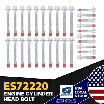 New Premium ES72220/ES72390 Engine Cylinder Head Bolt For Pontiac G8 2008-2009 - Image 1 of 4