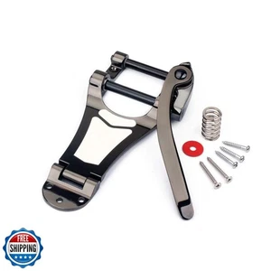 RuiJOTWAT B7 Chitarra Jazz Tremolo Vibrato Bridge Tailpiece per Gibson Bigsby E - Foto 1 di 3