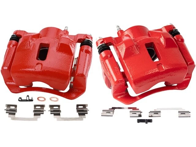 Front Brake Caliper Set For 2003-2008 Toyota Corolla 2005 2004 2006 2007 DZ133GX - Image 1 of 1