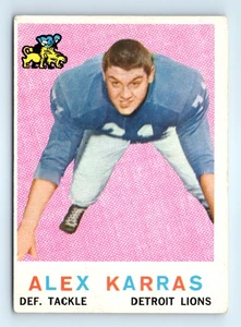 1959 Topps #103 Alex Karras - Foto 1 di 2
