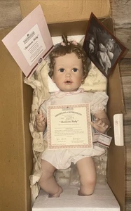 Ashton Drake Galleries-Joan Ibarolle Heirloom Baby Girl Porcelain Doll 23” - Picture 1 of 15