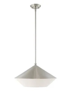 Livex Lighting 40689-91 Stockholm Pendant Brushed Nickel - Picture 1 of 2