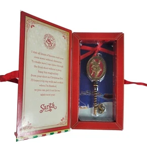 Hallmark North Pole Santa's Magic Key Poem Ornament Keepsake OVP 2013 - Bild 1 von 7