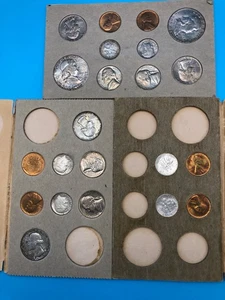 1955 UNITED STATES ORIGINAL P-D-S  22 COIN DOUBLE MINT SET - Picture 1 of 8