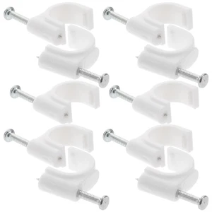 500 Pcs Kabelklemmschnalle Drahtbefestigungsclip Schnur Wandclip - Afbeelding 1 van 12