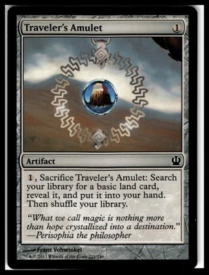 Theros #221 Traveler's Amulet - Image 1 of 2