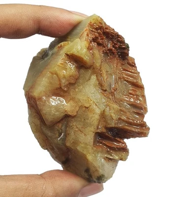 1187 quilates crisoberilo natural ojo de gato crudo áspero calidad AAA gemas sueltas espécimen Foto 1 de 4