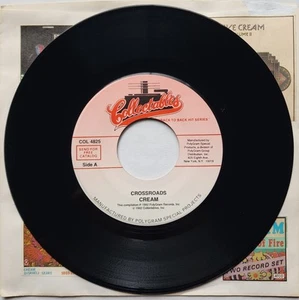 CREAM - CROSSROADS / BADGE 7" SINGLE 45 RPM 1992 (COLLECTABLES) COL 4825 STEREO - Picture 1 of 12