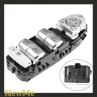 NEWME A2059056811 Per Mercedes W205 C253 W213 W222 Interruttore alzacristalli elettrico lato guida