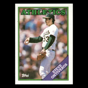 Steve Ontiveros #272 1988 Topps Oakland Athletics Baseballkarte MLB - Bild 1 von 3