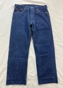 Jeans Levi’s 501xx De Colección Hechos en EE. UU. Botón Mosca Años 90 Corte Ajuste Real Para Hombres 34x28.5” - Imagen 1 de 10