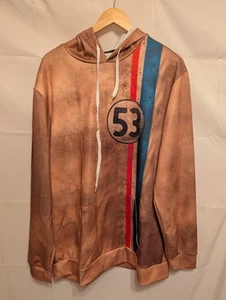 Herbie Mens Sweatshirt Brown Size UK Xl - Picture 1 of 6