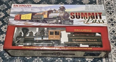 Bachmann 90056 Summit Pass Large Scale Steam Starter Train Set G Gauge - Image 1 of 4