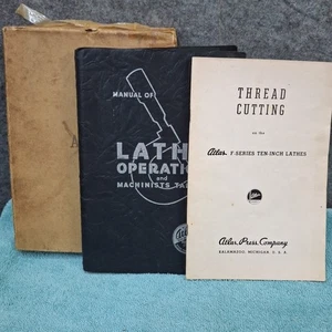 Handbuch Drehbankbetrieb und Maschinistentische Handwerker 1937 1. Auflage - Bo - Bild 1 von 20