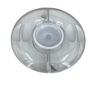 Pampered Chef Chillzanne Cool Sectional Server Round 8 pc Appetizer Tray White - Image 1 of 4