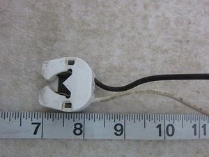 Leviton HH Bi-Pin Lampenfassung Fassung, gebraucht - Bild 1 von 4