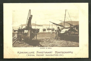 Boeli Buli Beach K.P.M. Ships Halmahera Moluccas Maluku Indonesia 1910 - Picture 1 of 1