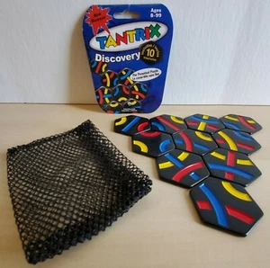 Tantrix Discovery Perpetual Puzzle with 10 Tiles Complete - Picture 1 of 9