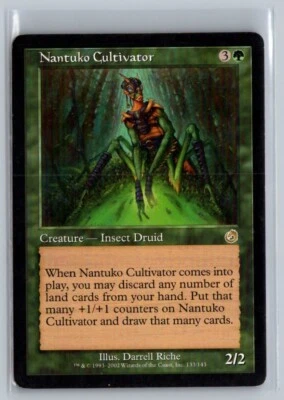 Nantuko Cultivator Torment Rare – MTG Magic the Gathering Card - Image 1 of 2