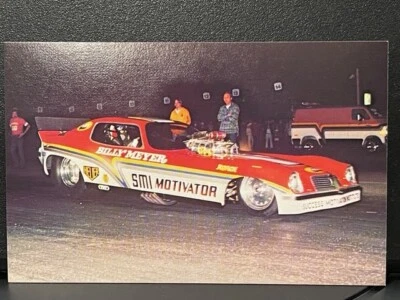 VRHTF NHRA 复古 COOL "BILLY MEYER SMI MOTIVATOR FC" 4" X 6" 照片卡 — 第 1/2 张图片