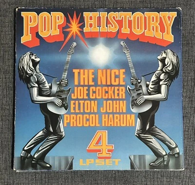 Pop History: The Nice / Elton John / Joe Cocker / Procol Harum - 4 LP/Vinyl Set - Image 1 of 4