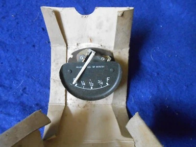 NOS Smiths Fuel Gauge Insert Jaguar XJ6 Series I 12/70-7/72 BF8118/01 C34815 - Image 1 of 2
