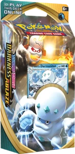 Mazo con temas de fuego oscuro espada y escudo Pokémon - Galarian Darmanitan - Imagen 1 de 1